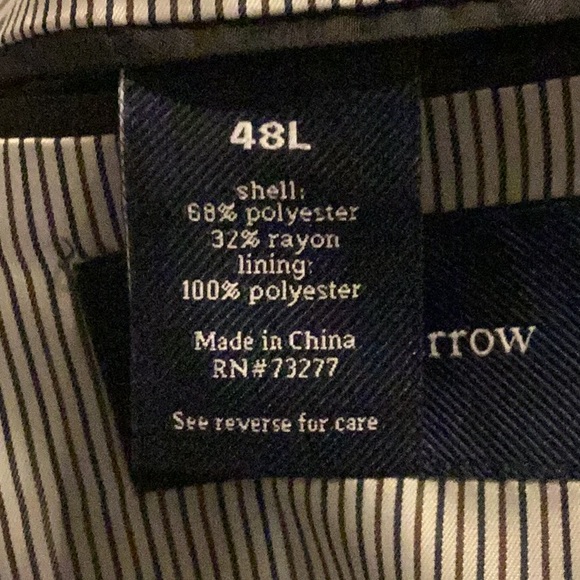 Croft&Barrow Navy Blue Size 48L Jacket - Picture 5 of 5